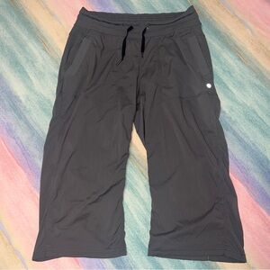 Lululemon Studio Crop Leggings Pants Women’s size 10 gray